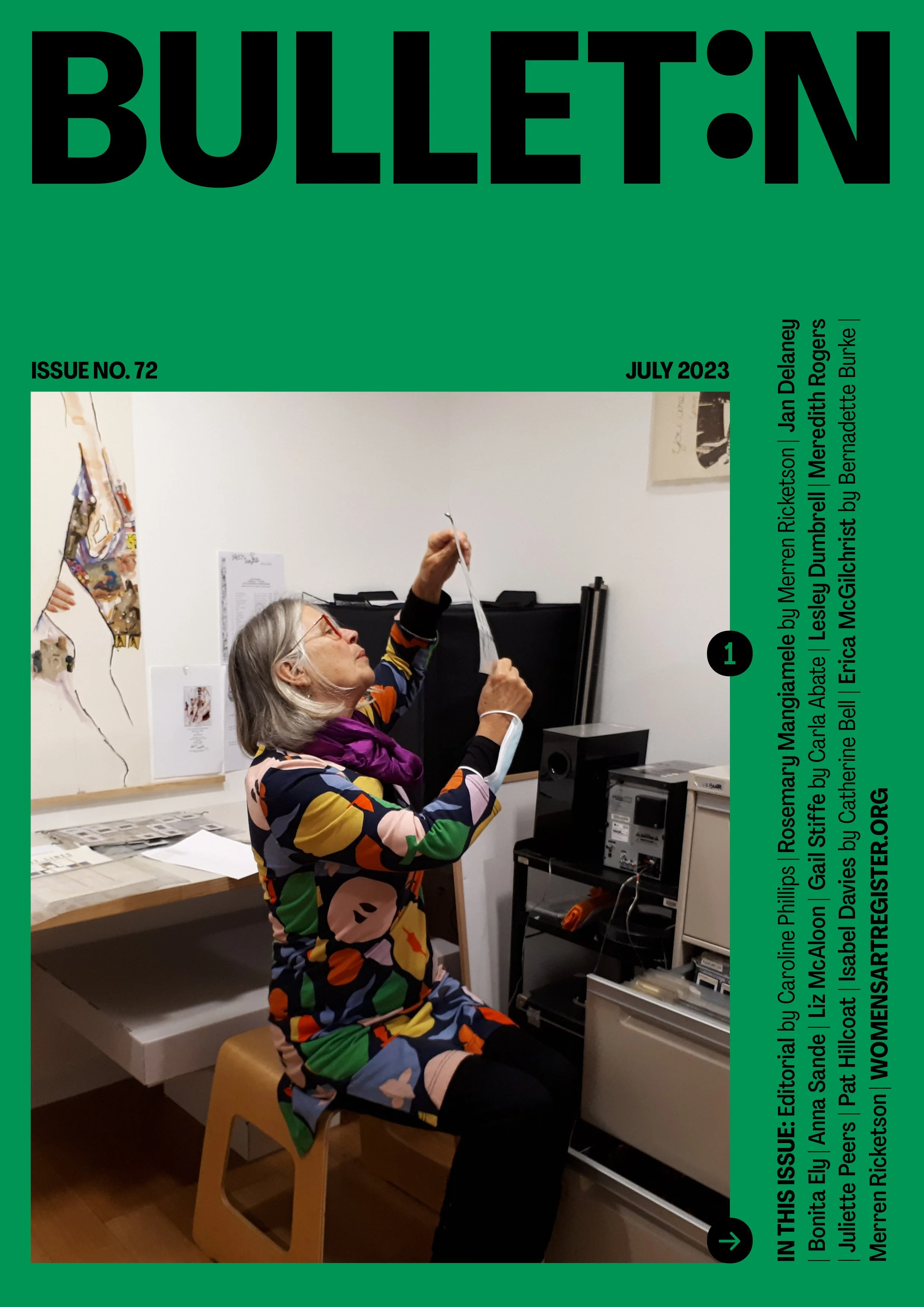 Cover of Issue 72 (July 2023)