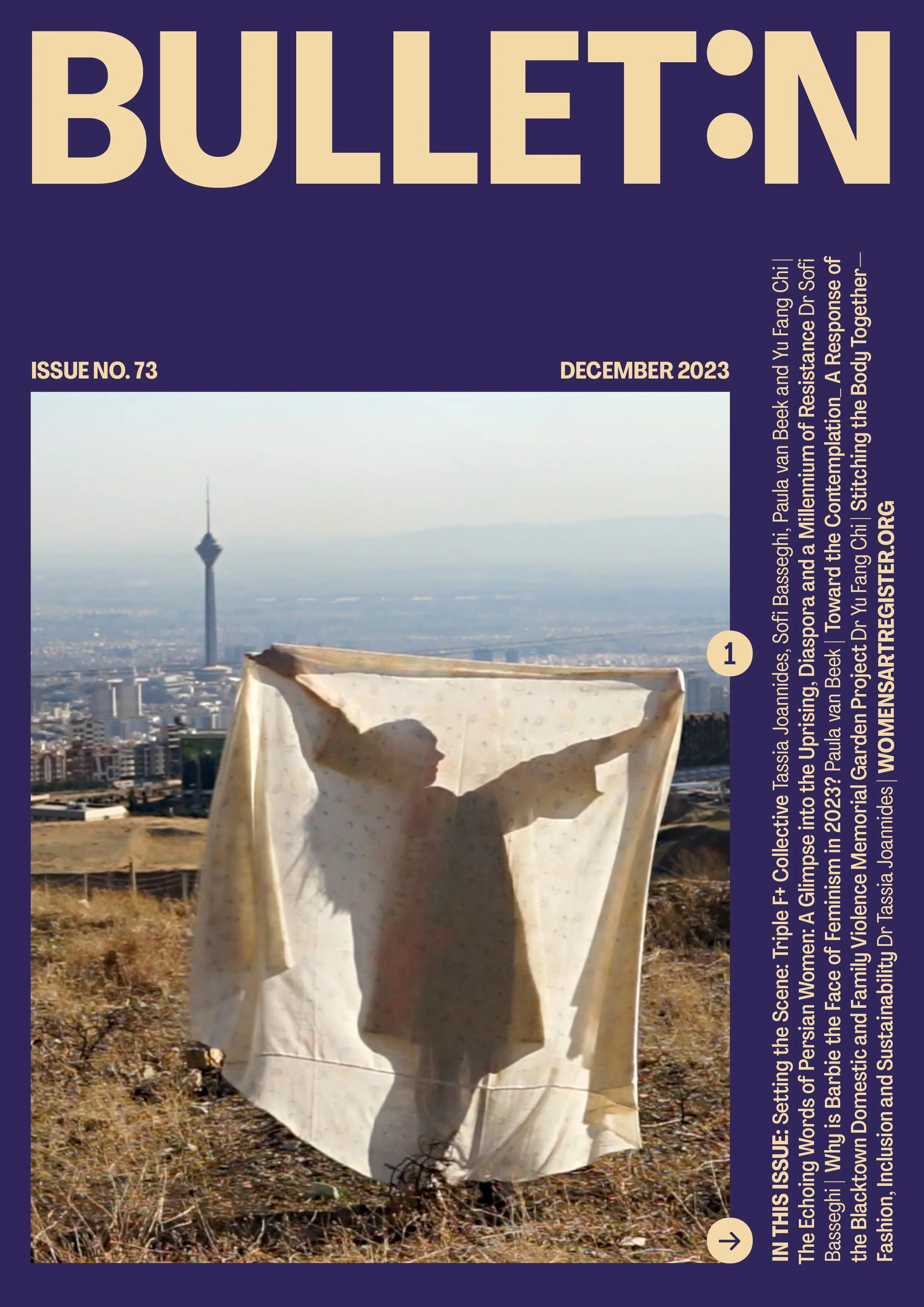 Cover of Issue 73 (December 2023)