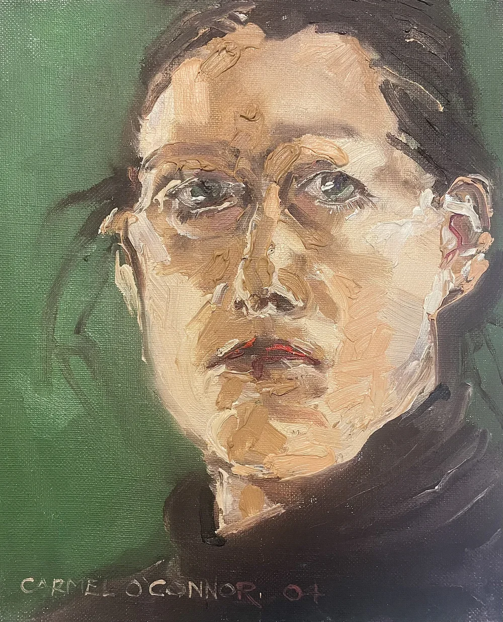 Carmel O’Connor, MIDWINTER (2004), Oil on linen, 25 x 30 x 2 cm
