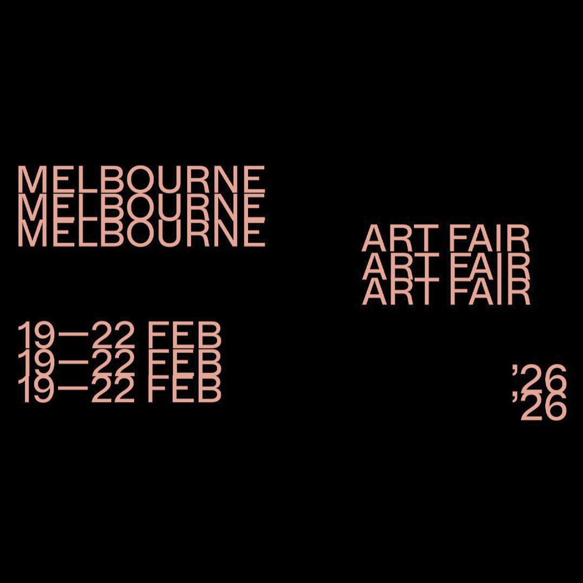 Join us @ Melbourne Art Fair