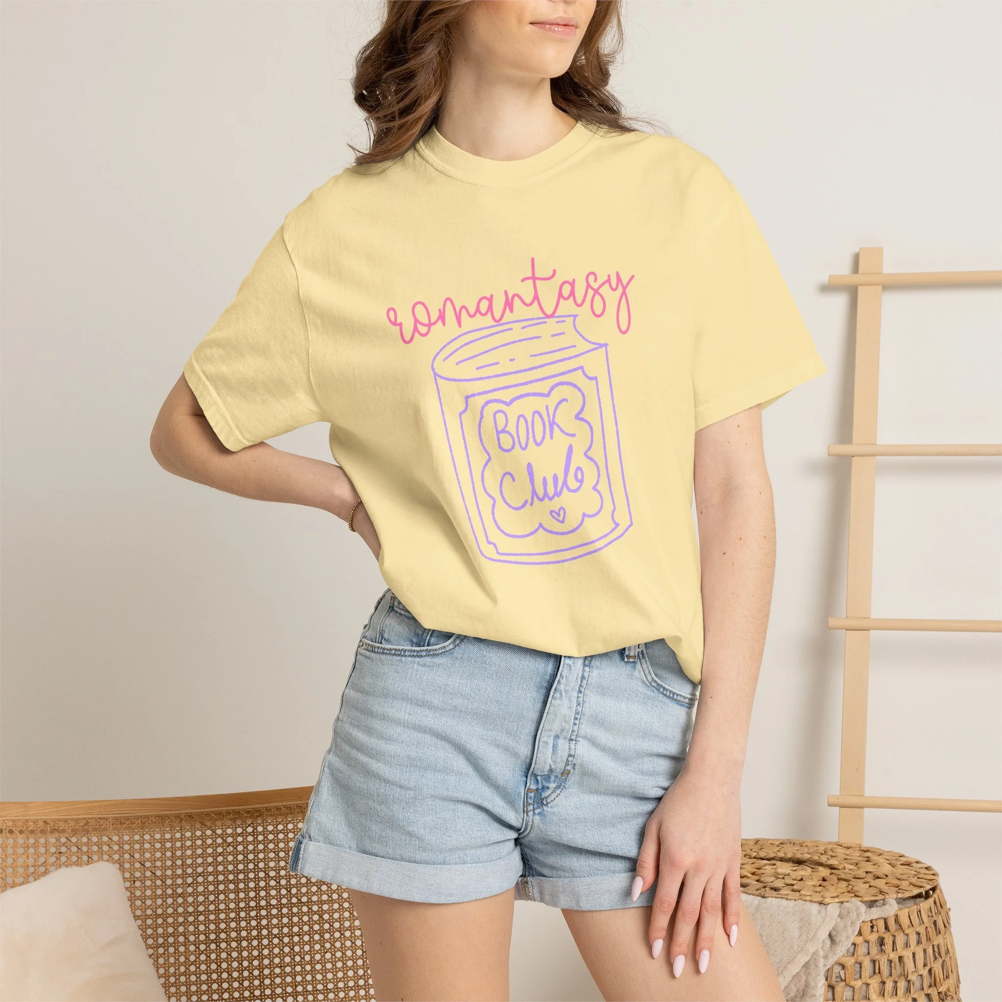 Romantasy Book Club T-Shirt — Cute Bookish Graphic Tee for Readers