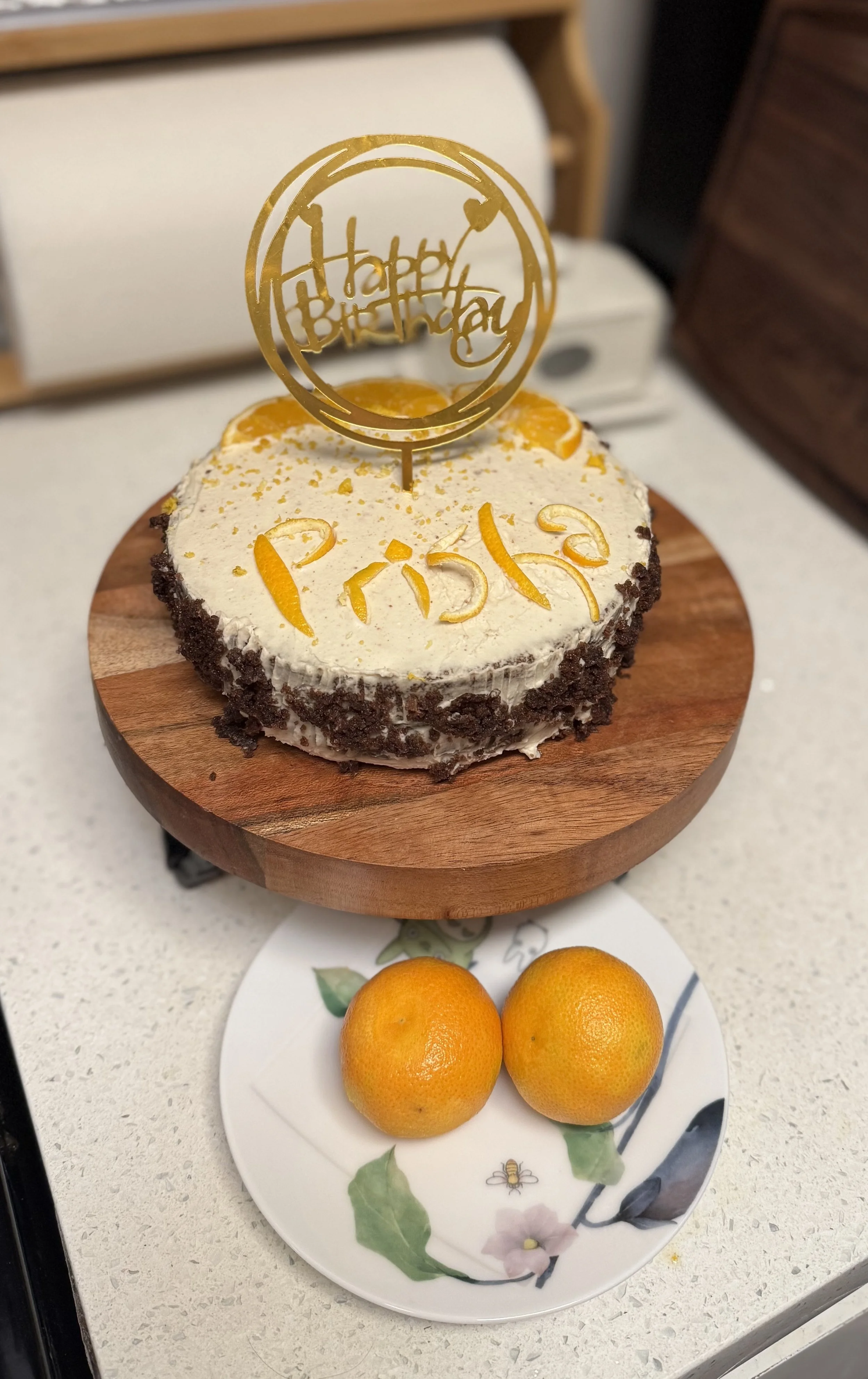 Midnight Orange Chocolate Cake