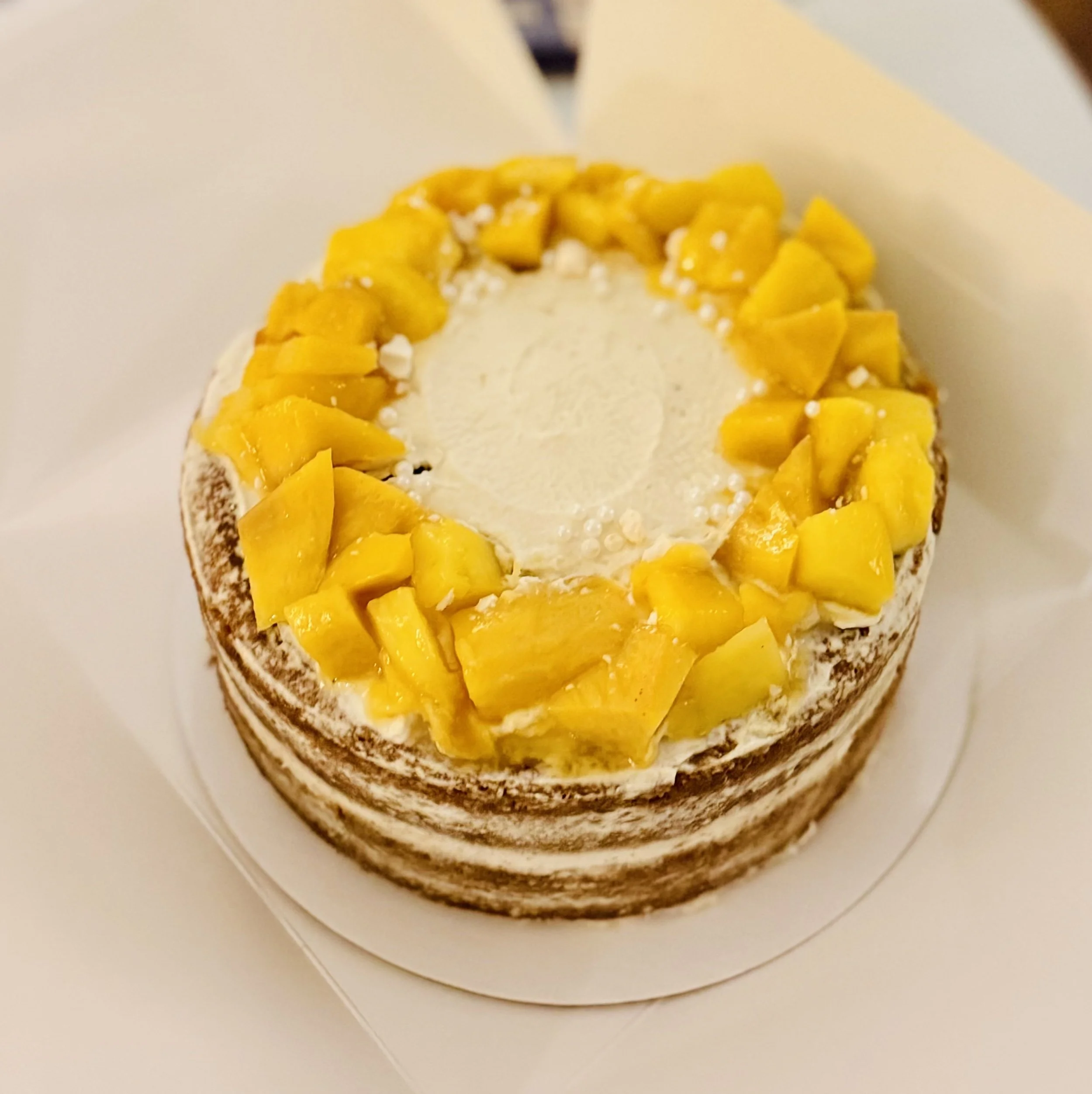 Mango Bloom Cake