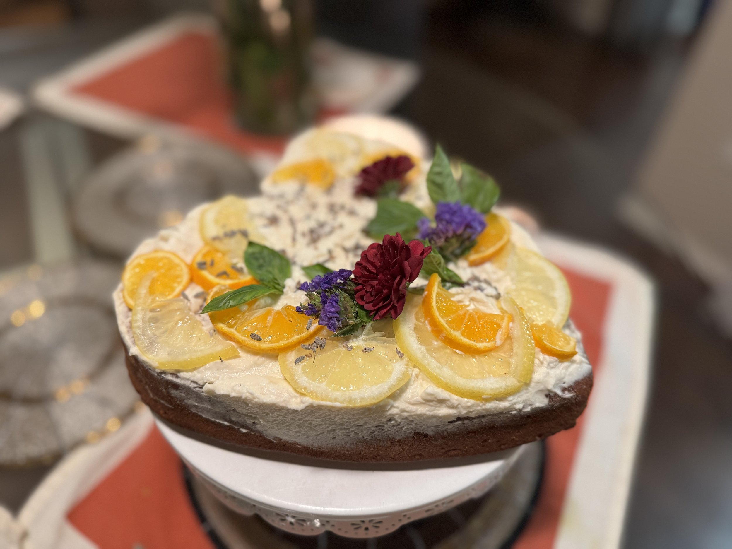 Citrus Garden Cake
