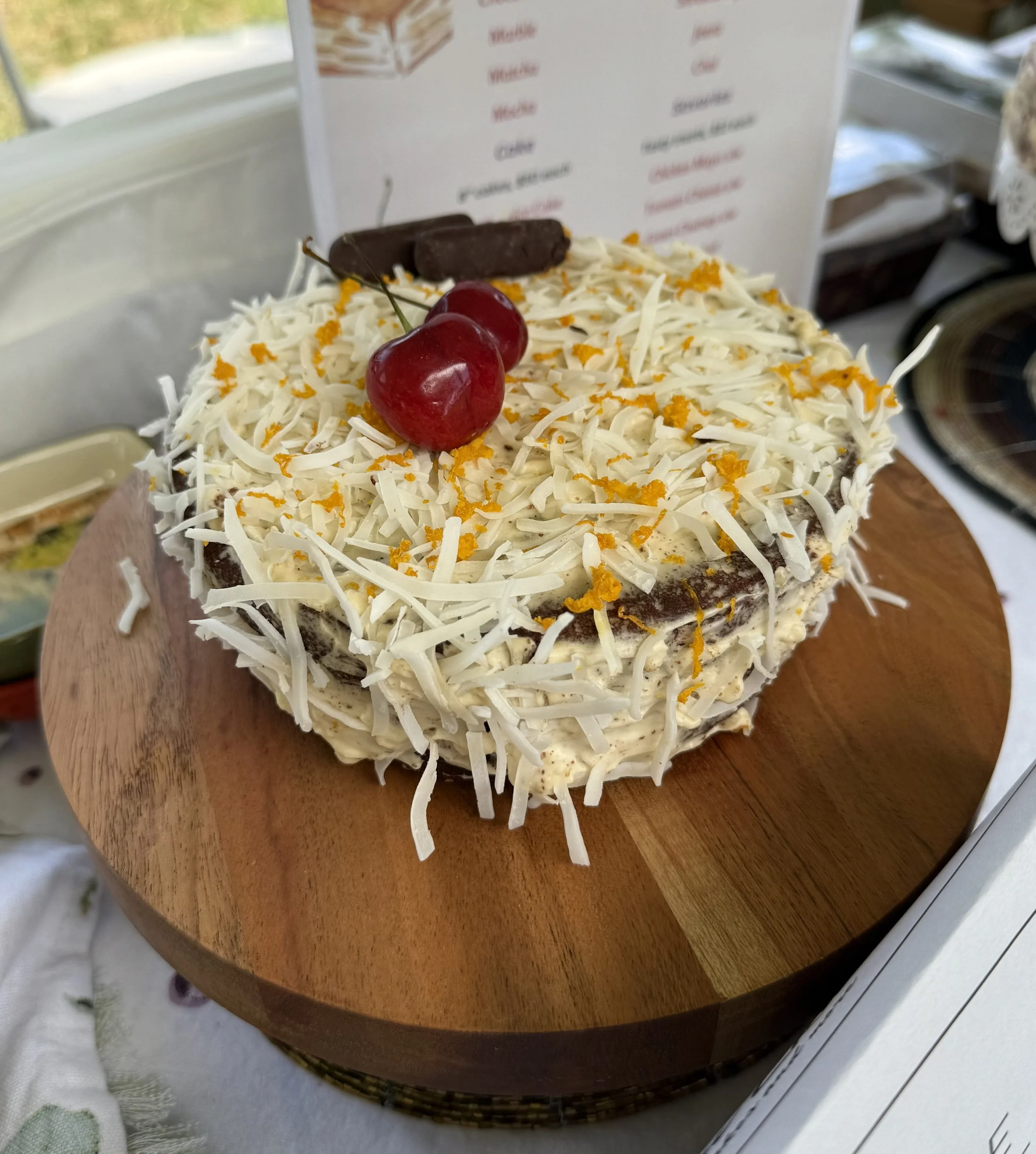 Chocolate Coconut Cake