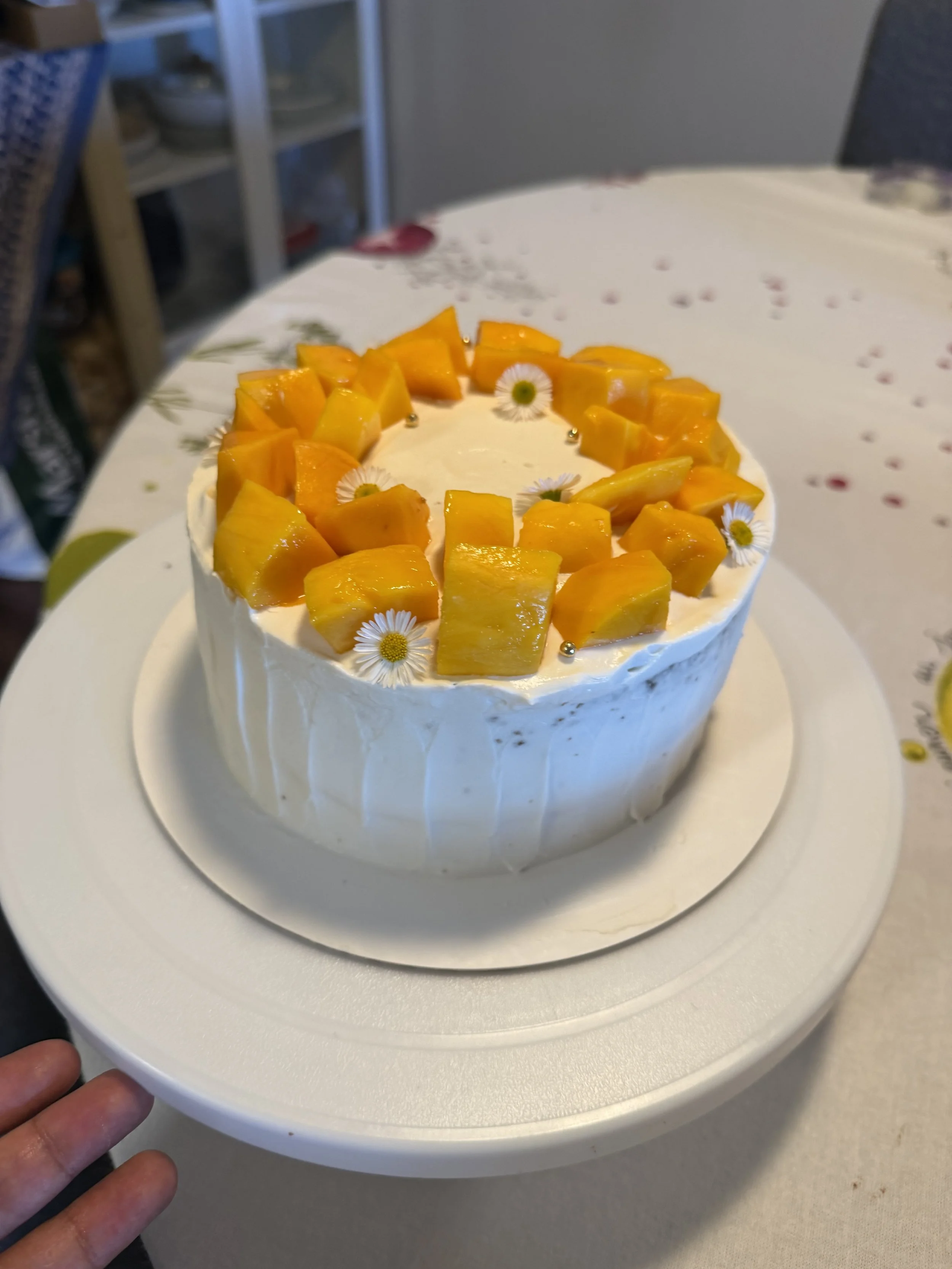 Mango Bloom Cake