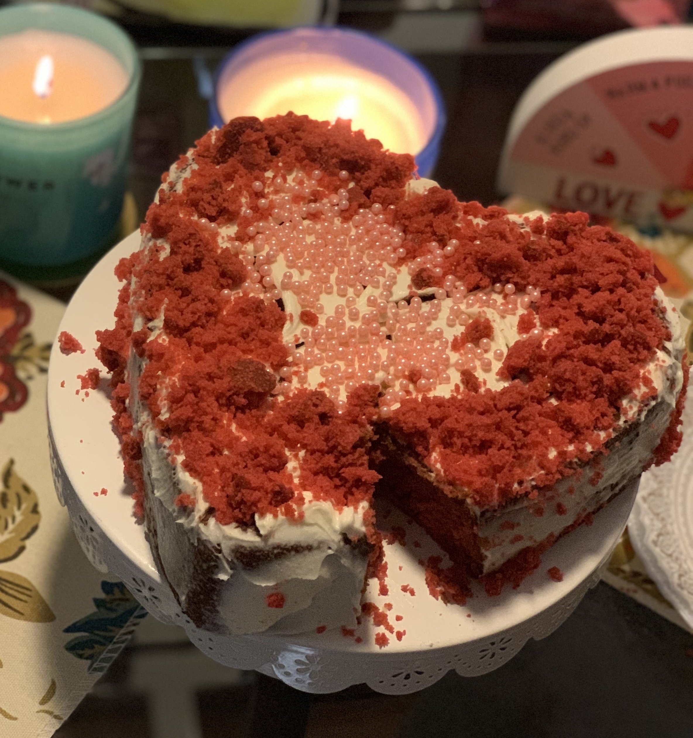 Blush Red Velvet