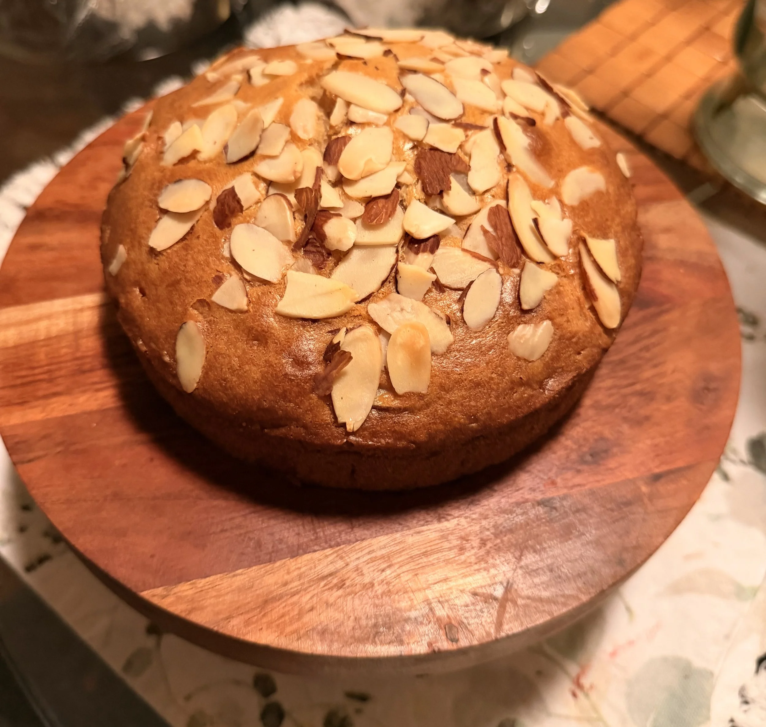 Vanilla Almond Tea Cake