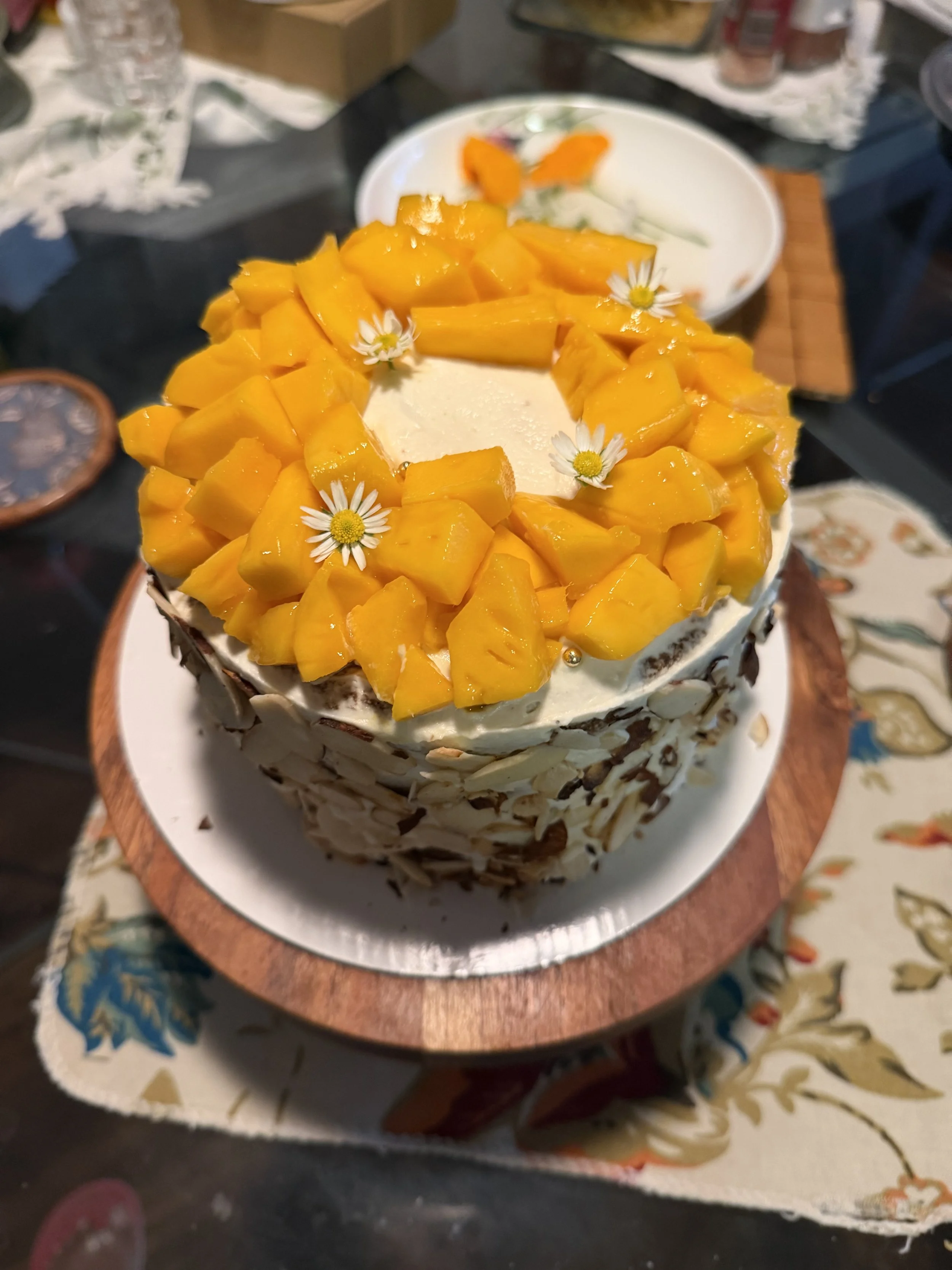 The Mango Almond Cake ( April Special )