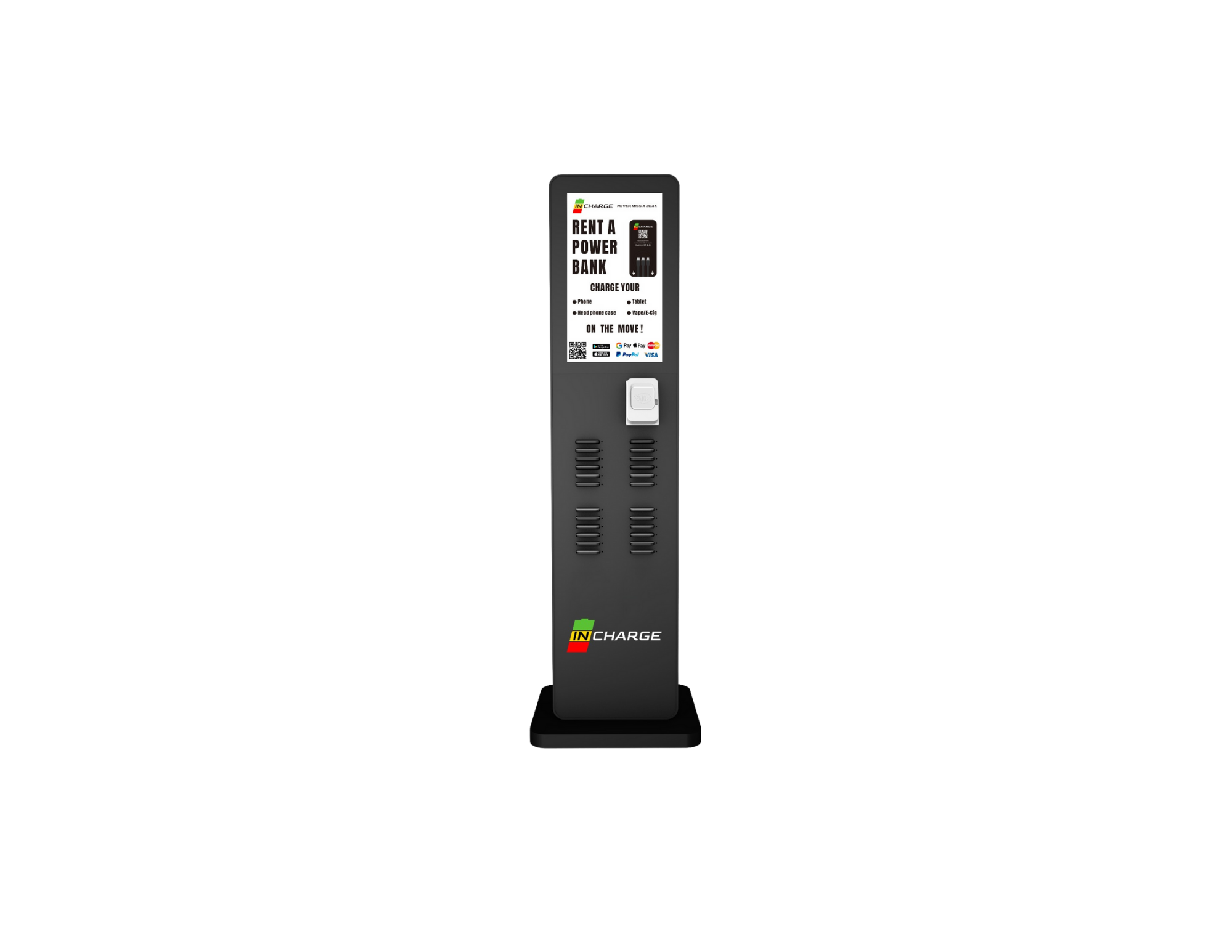 The Commander | 24-Slot Standing Kiosk with 21" HD Screen