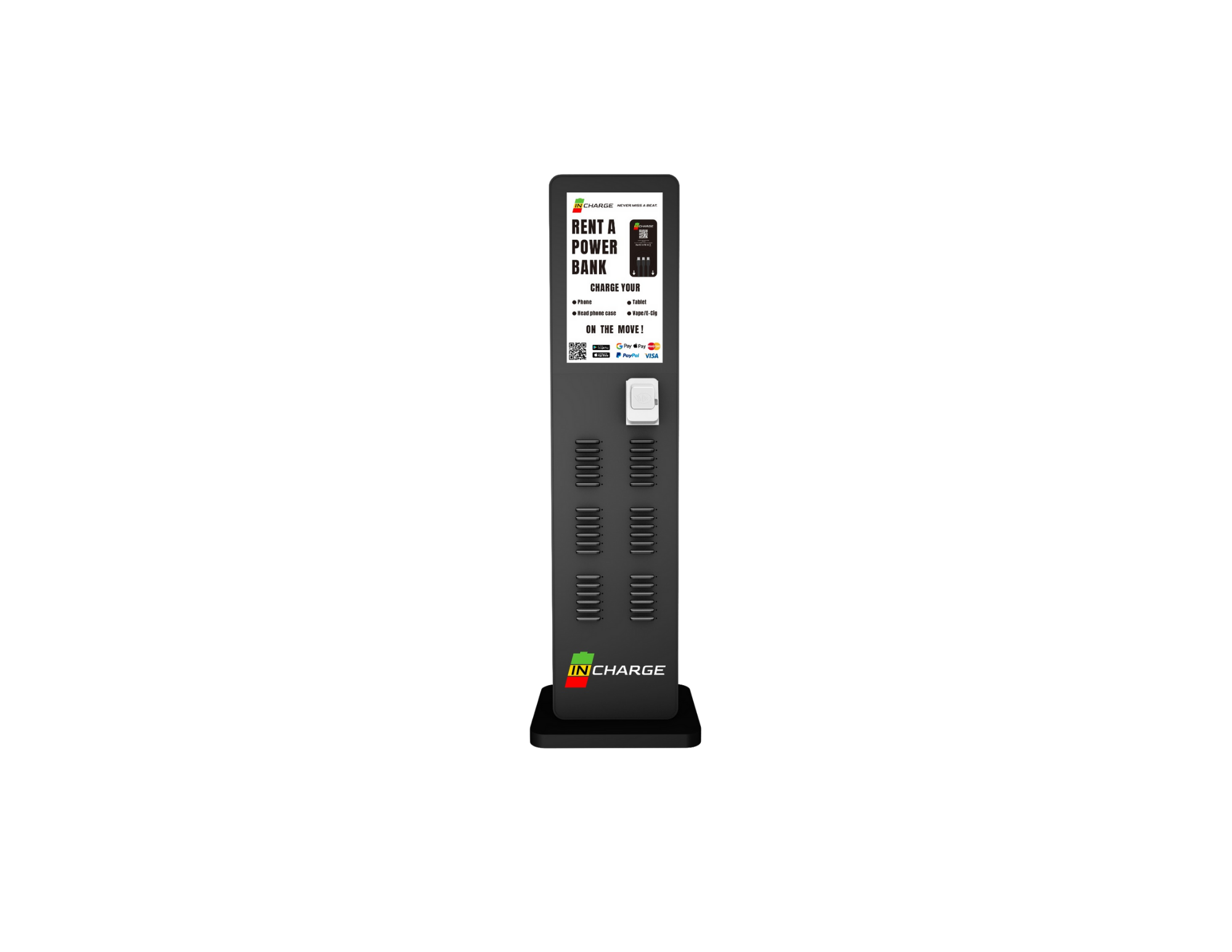 The General | 36-Slot Standing Kiosk with 21" HD Screen