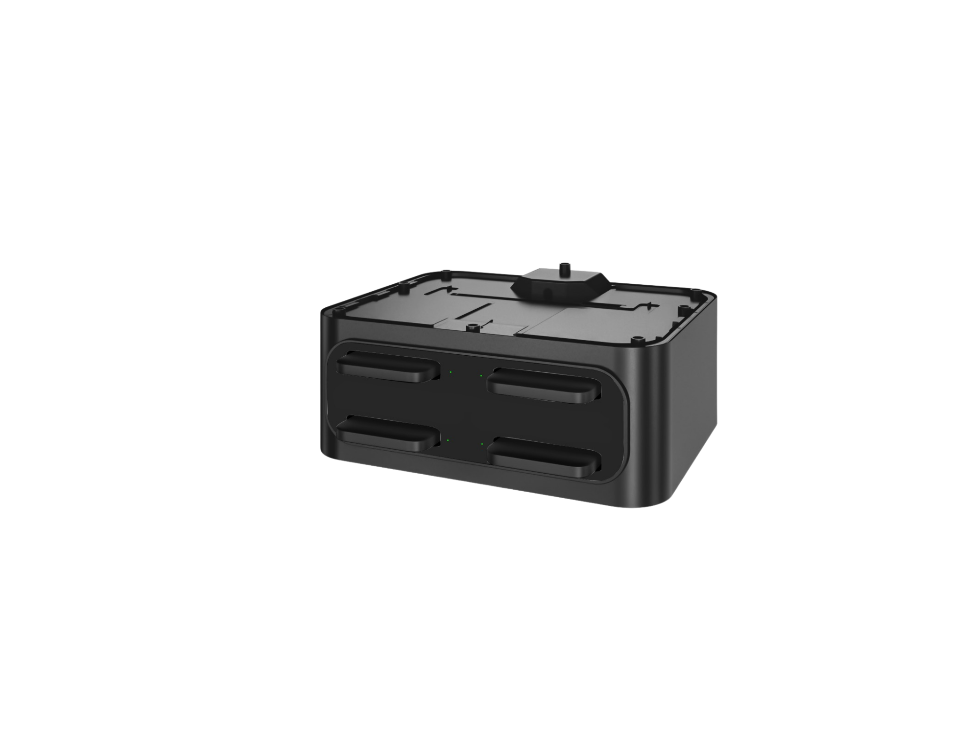 The Wingman | 4-Slot Battery Station Stacker