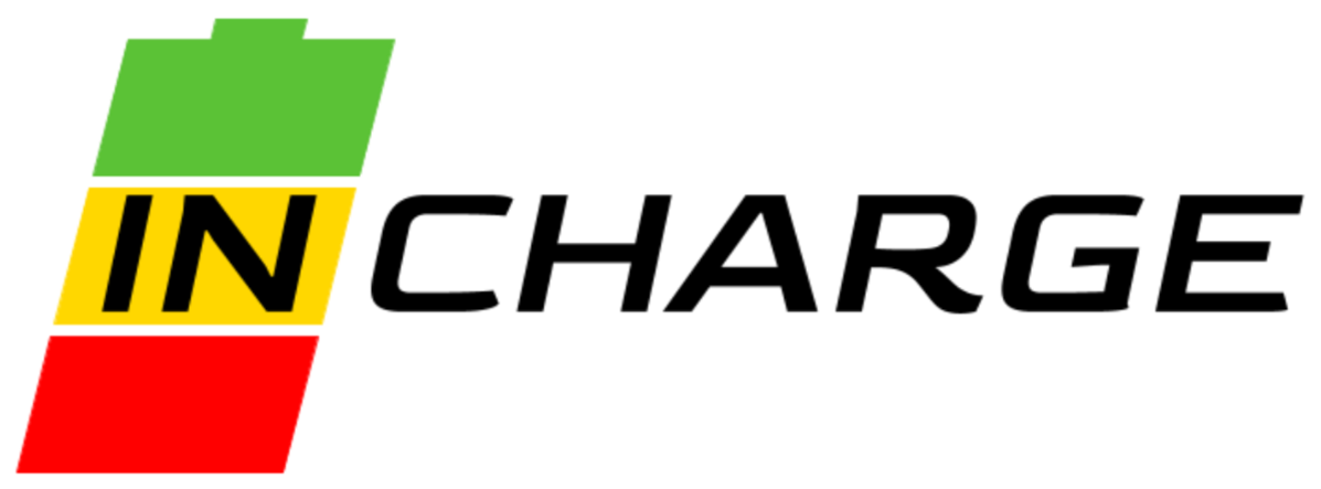 In Charge logo - Direct-to-business power bank stations.