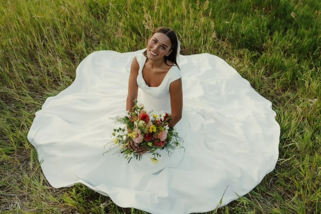 wildflower bridal bouquet
