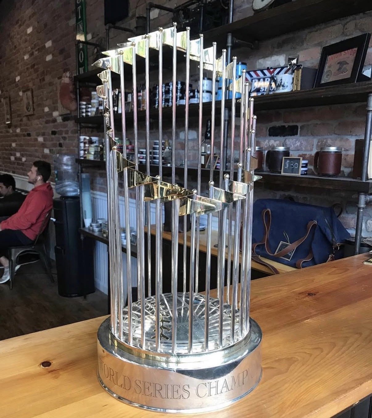 World Series in the fenway shop