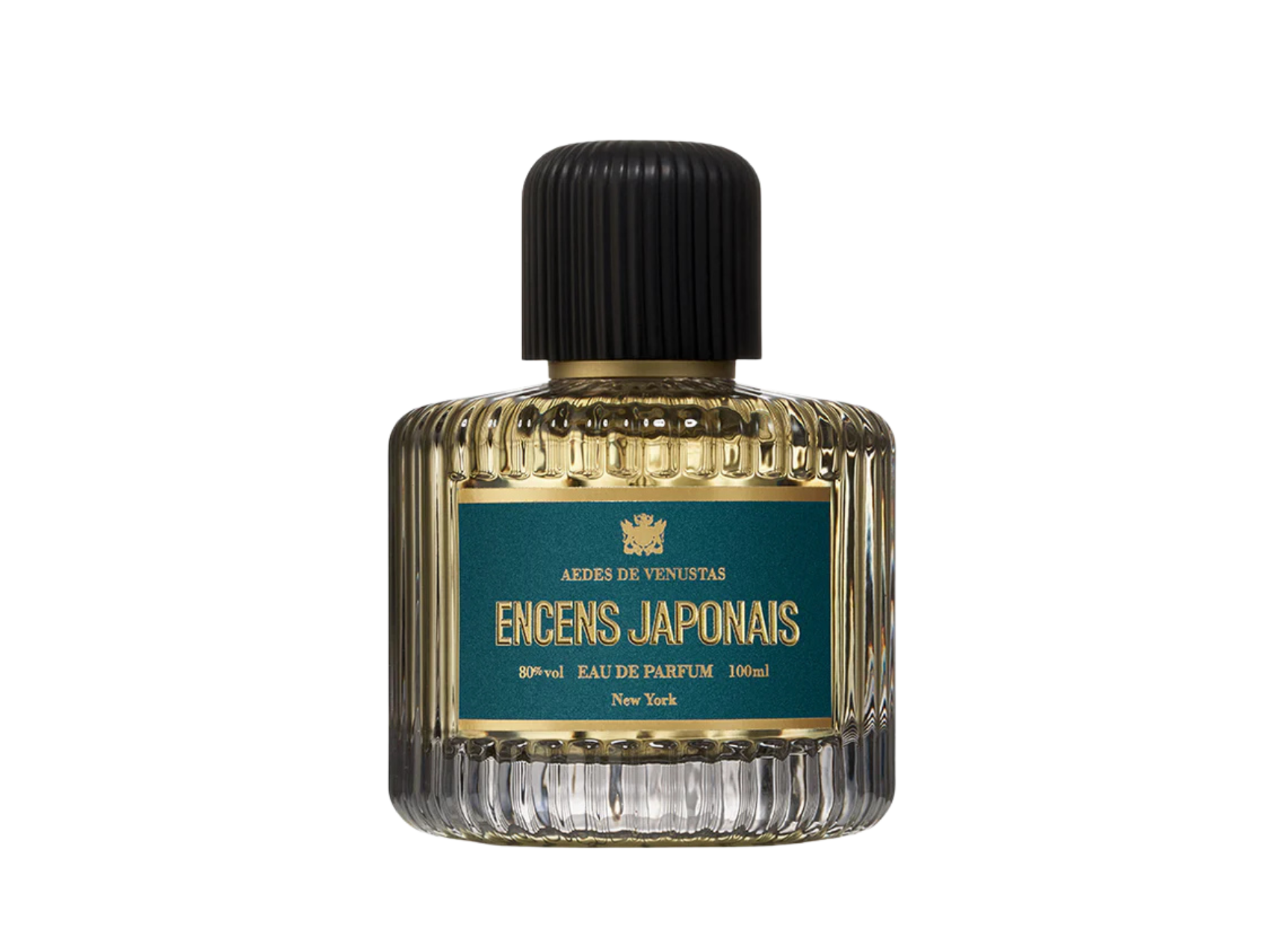 AEDES DE VENUSTAS Encens Japonais niche perfume bottle — Japanese incense, cedar, and agarwood fragrance