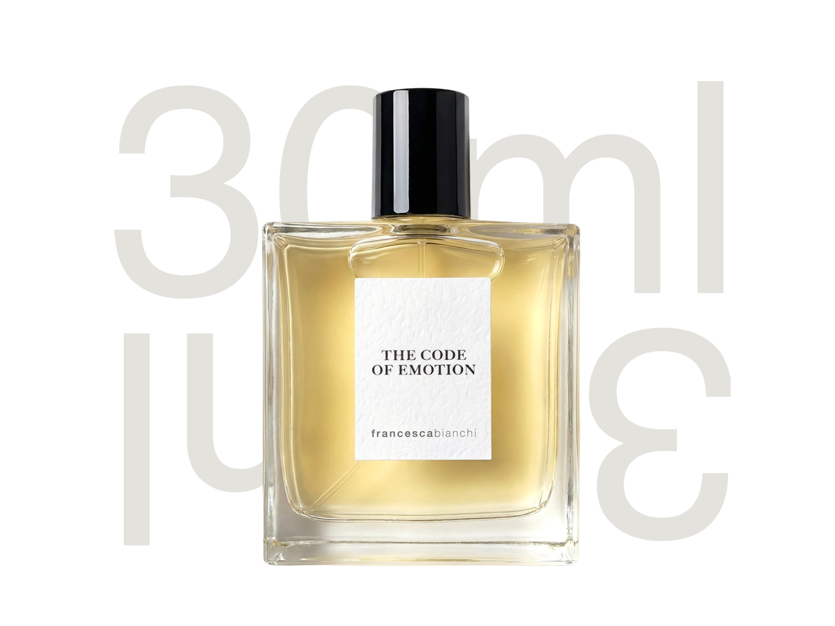 Francesca Bianchi The Code of Emotion 30ml extrait de parfum bottle — tropical fougere niche perfume 2025, 30ml.ca Montreal