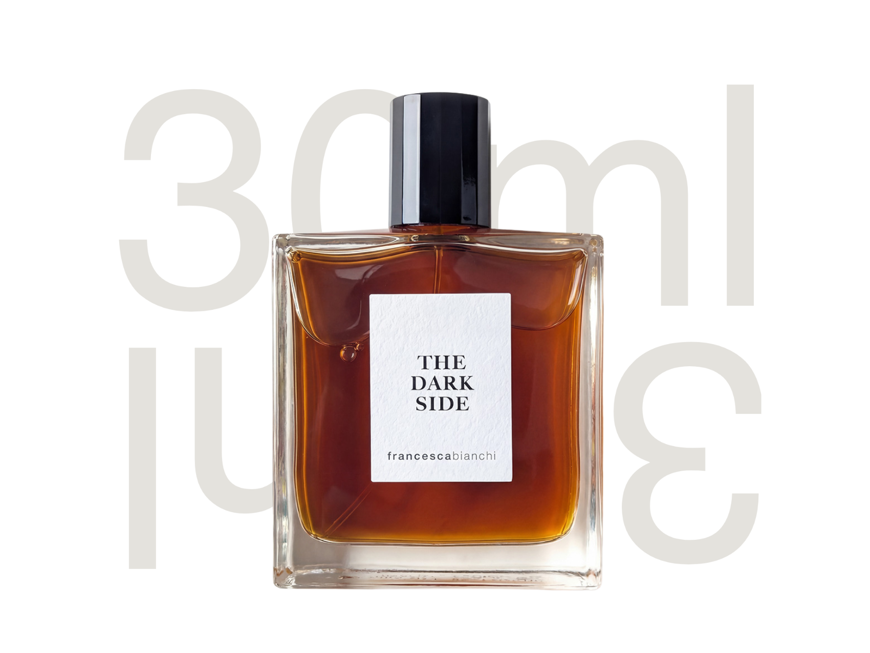 Francesca Bianchi The Dark Side 30ml extrait de parfum bottle — iconic oriental honey spice niche perfume, 30ml.ca Montreal