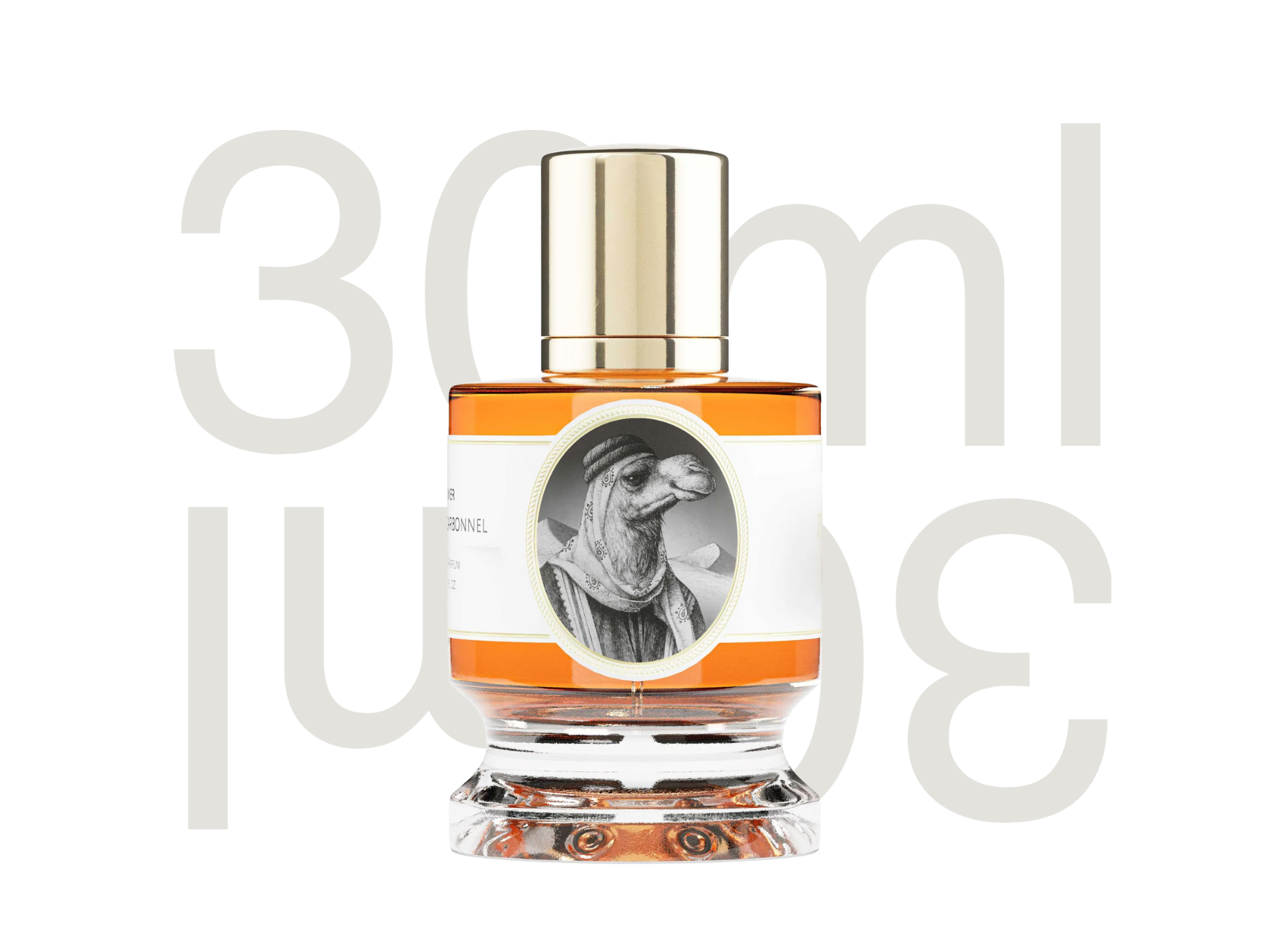 Zoologist Camel niche perfume bottle — oud, rose, and animalic desert oriental fragrance