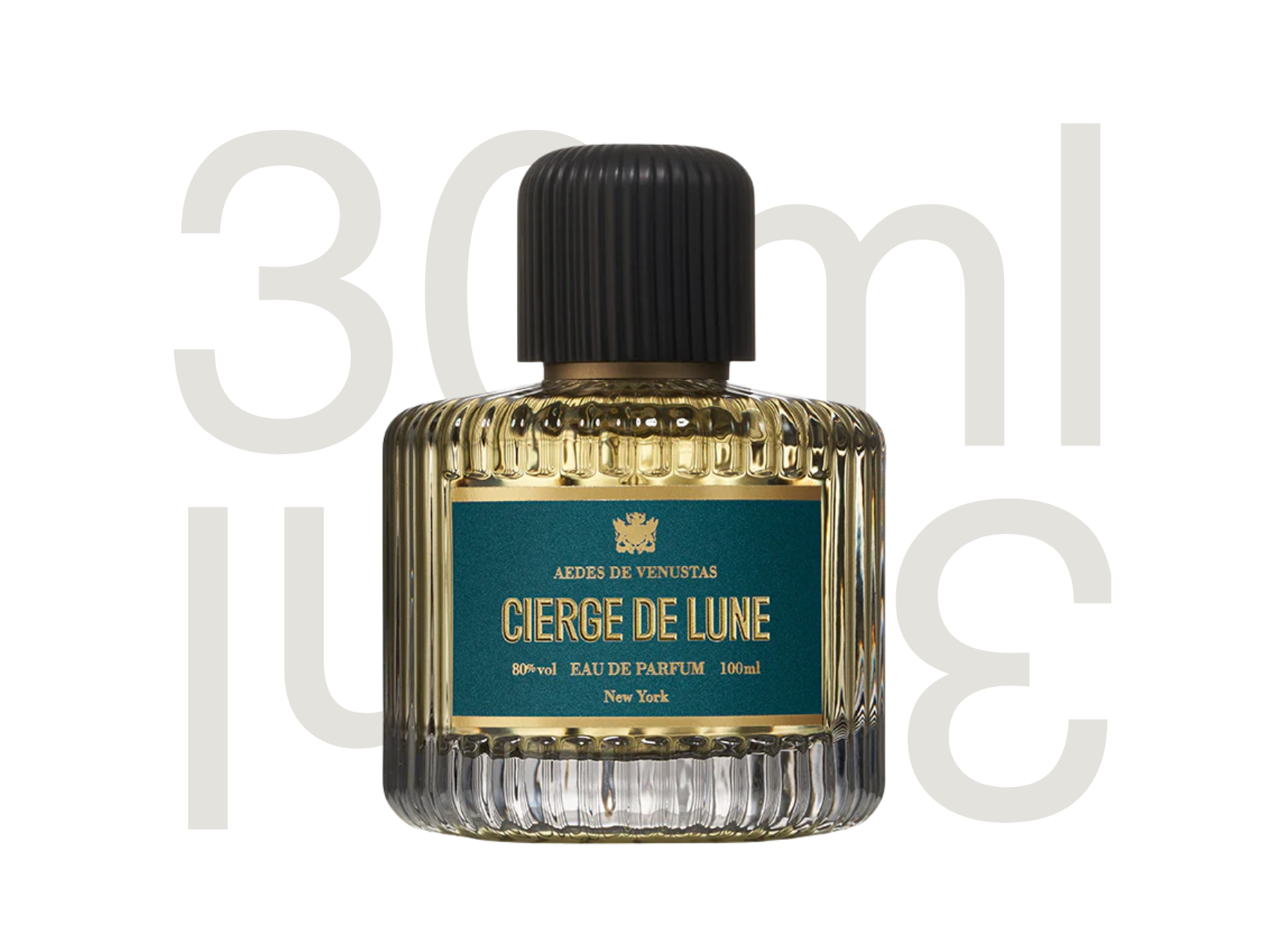 AEDES DE VENUSTAS Cierge de Lune niche perfume bottle — white floral, moonlit, and luminous fragrance
