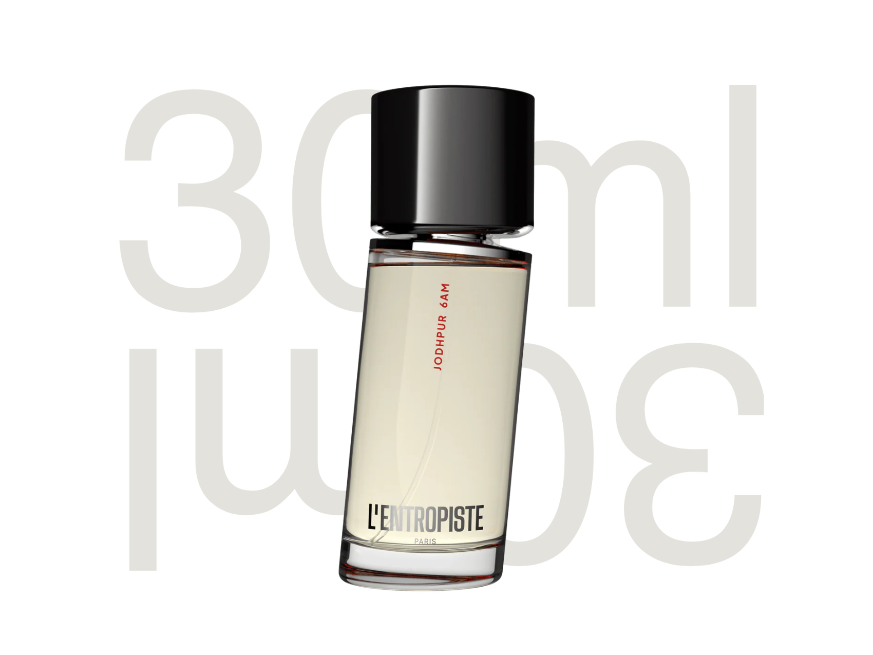 Jodhpur 6AM by L'Entropiste — a vibrant EDP of chai spice, tuberose, cardamom and apricot inspired by an Indian dawn. Shop samples and bottles at 30ml Montreal.
