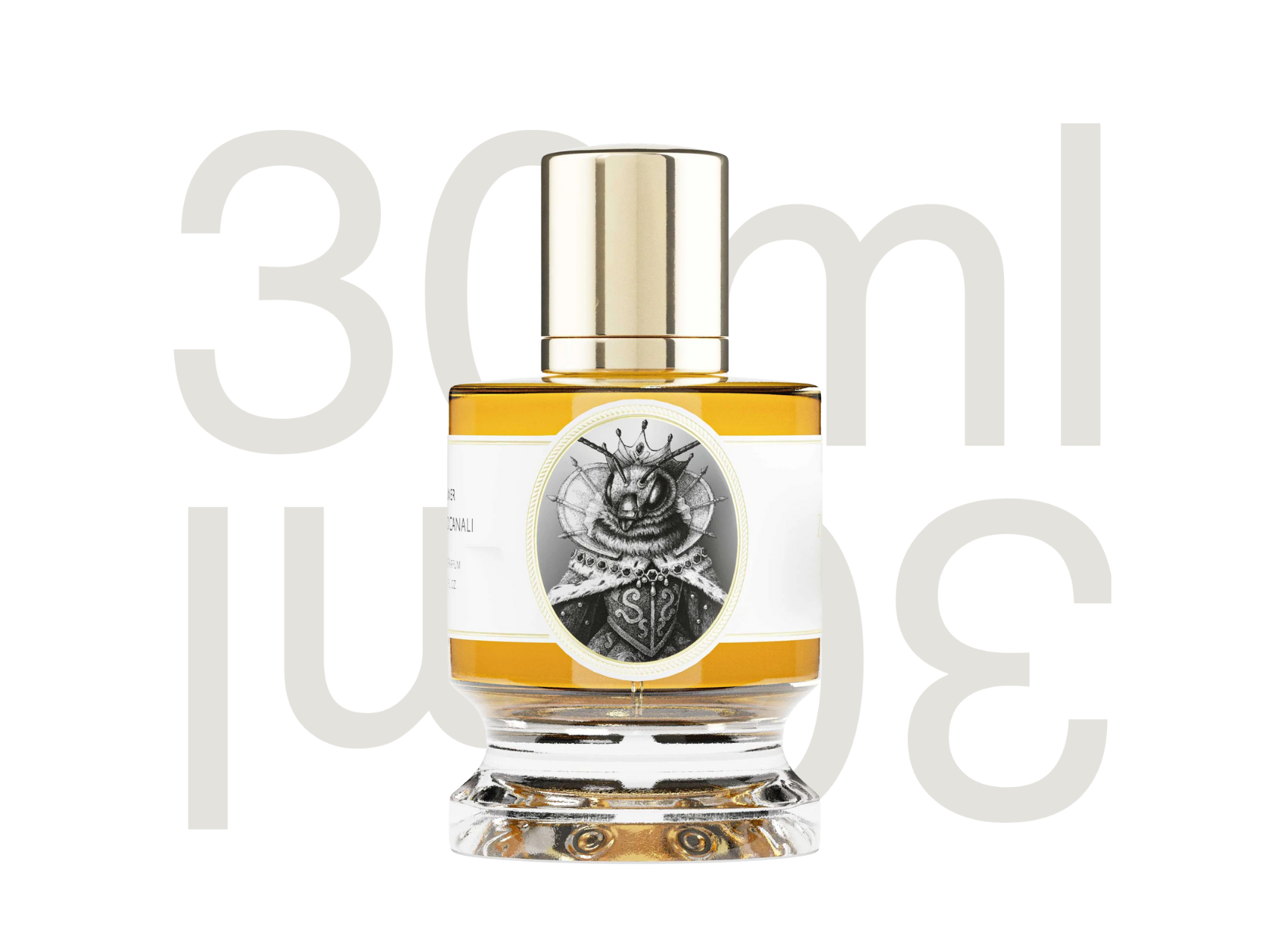 Zoologist Bee niche perfume bottle — beeswax, honey, and vanilla oriental floral