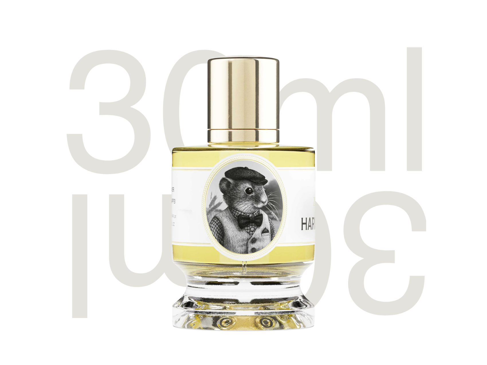 Zoologist Harvest Mouse niche perfume bottle — wheat, hay, chamomile, and vanilla autumn fragrance