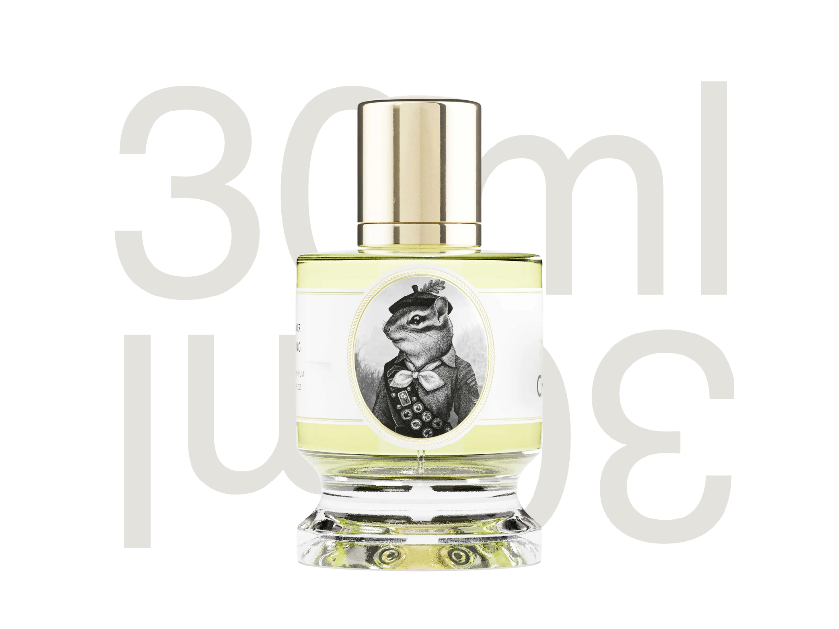 Zoologist Chipmunk is a warm, nutty, autumnal fragrance of hazelnut, spices, fir balsam, and woody musks. Approachable and wearable niche perfumery. Shop at 30ml Montreal.