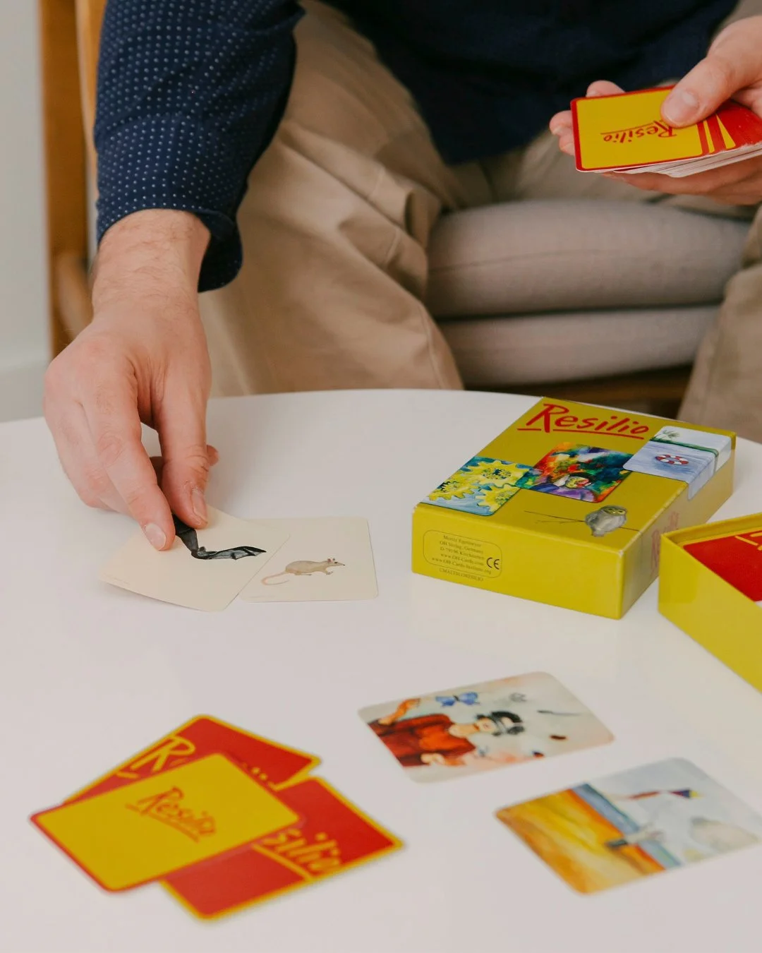 Sometimes in therapy, it can be difficult to find the right words to express what we&rsquo;re feeling.⁠
⁠
When a client is feeling stuck, overwhelmed, or unsure of where to begin, we may reach for tools like OH Cards to help open up the conversation.