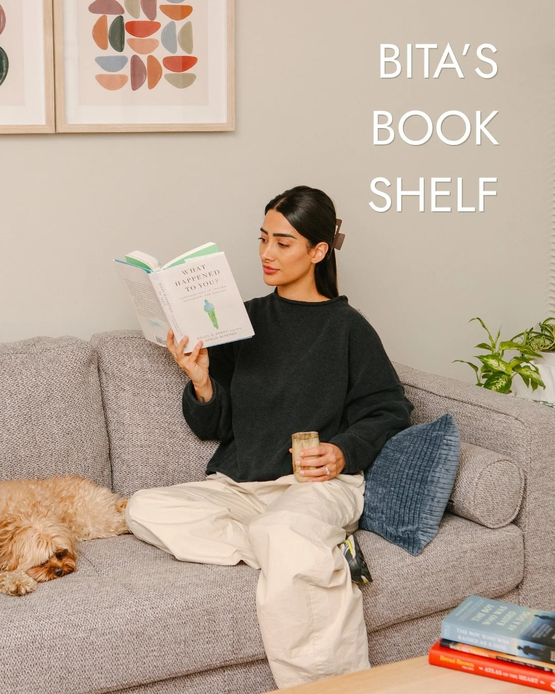 Bita&rsquo;s Bookshelf: 3 Books I Keep Coming Back To⁠
⁠
We asked Bita to share three books from her bookshelf that she returns to time and time again. From understanding how our experiences shape us to building a different relationship with our emot