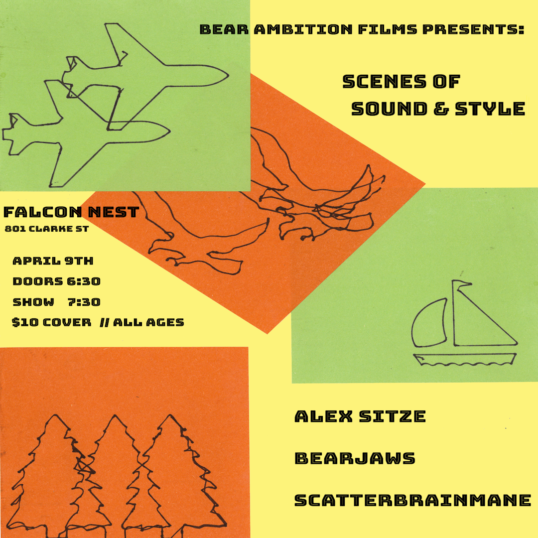 ALEX SITZE W/ BEARJAWS &amp; SCATTERBRAINMANE