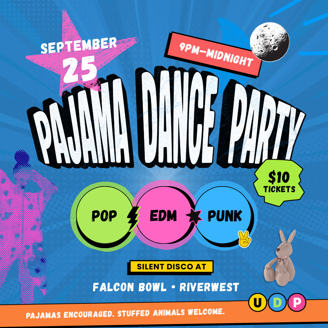 UNDERCOVER DANCE PARTY: SILENT DISCO PAJAMA DANCE PARTY