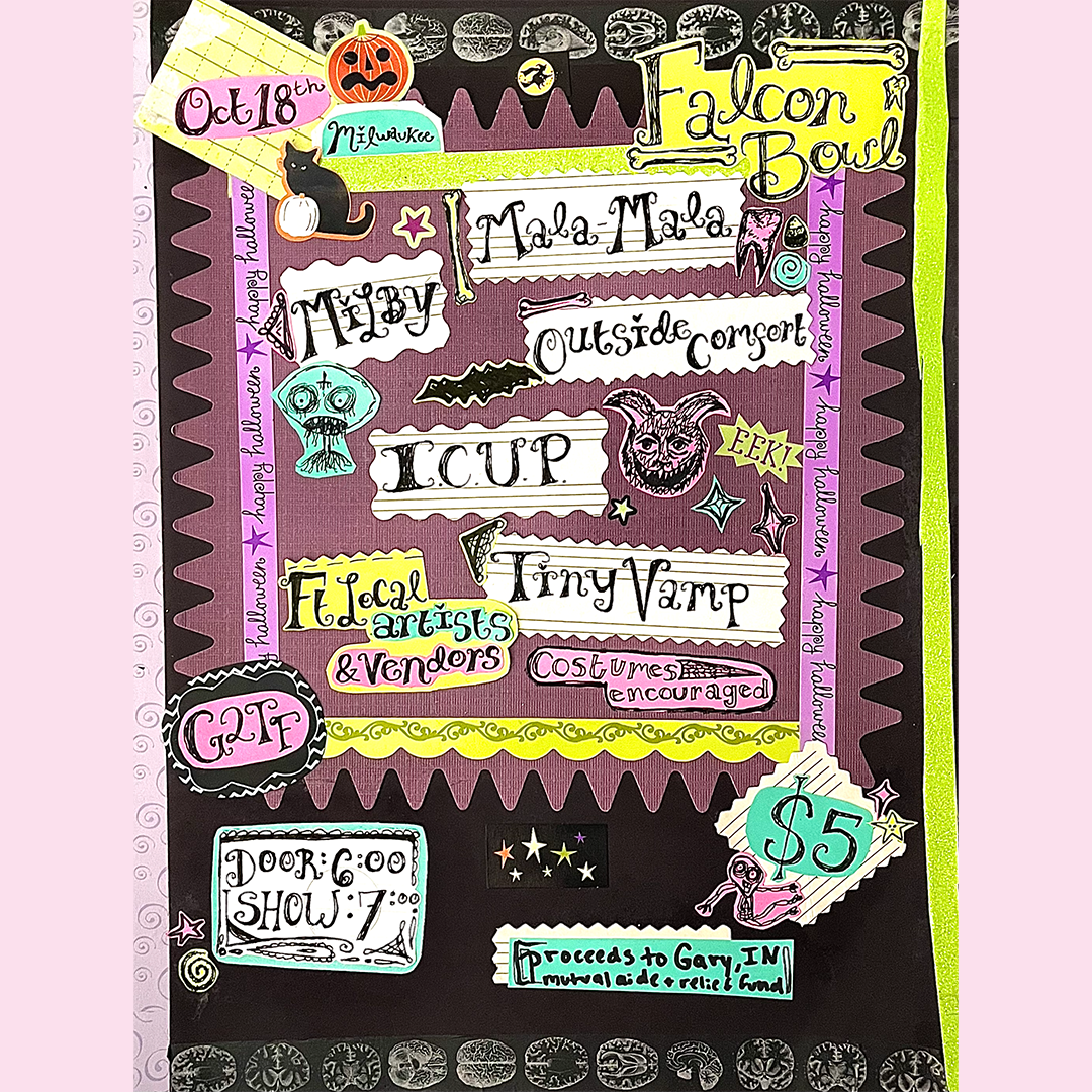 GHOULS 2 THE FRONT FT. MALA MALA, MILBY, ICUP, TINY VAMP, &amp; OUTSIDE COMFORT