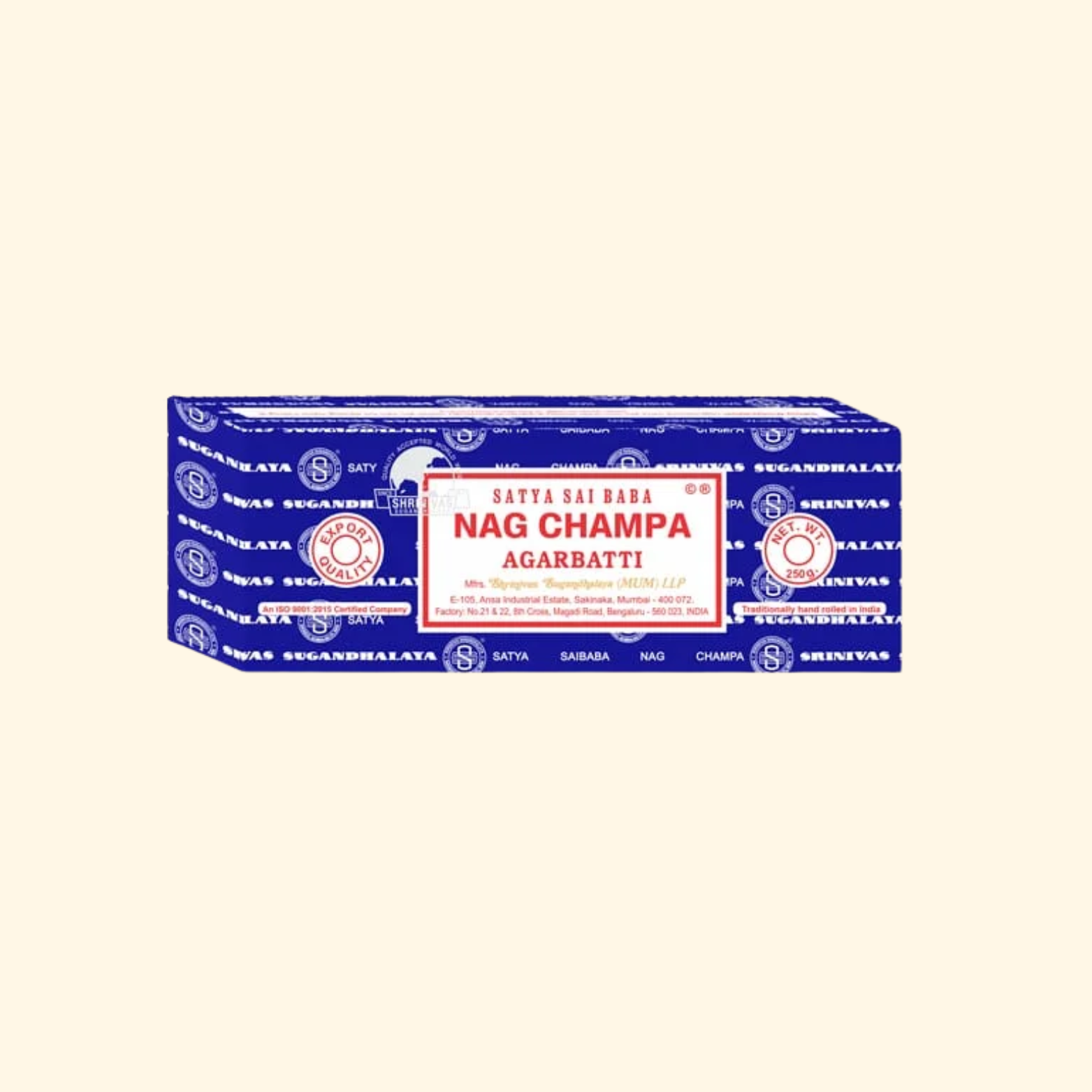 Satya Nag Champa Incense 12 Pack (approx. 140 sticks) - Nagchampa