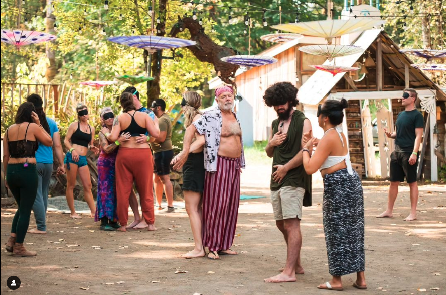 people in an embodiment workshop