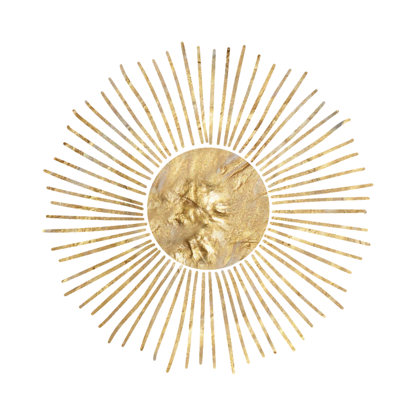 gold sun