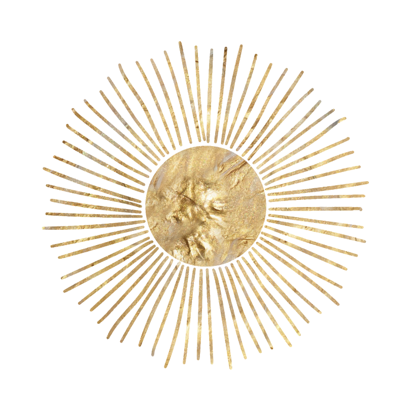 gold sun