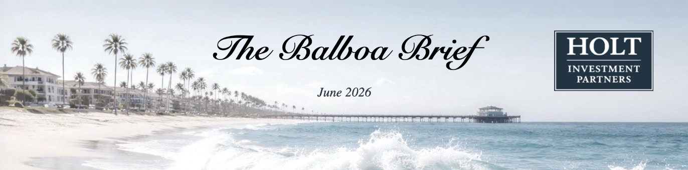 The Balboa Brief: Solitaire at Sunrise (June 2026)