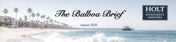 The Balboa Brief: When the Tide Went Out (August 2026)