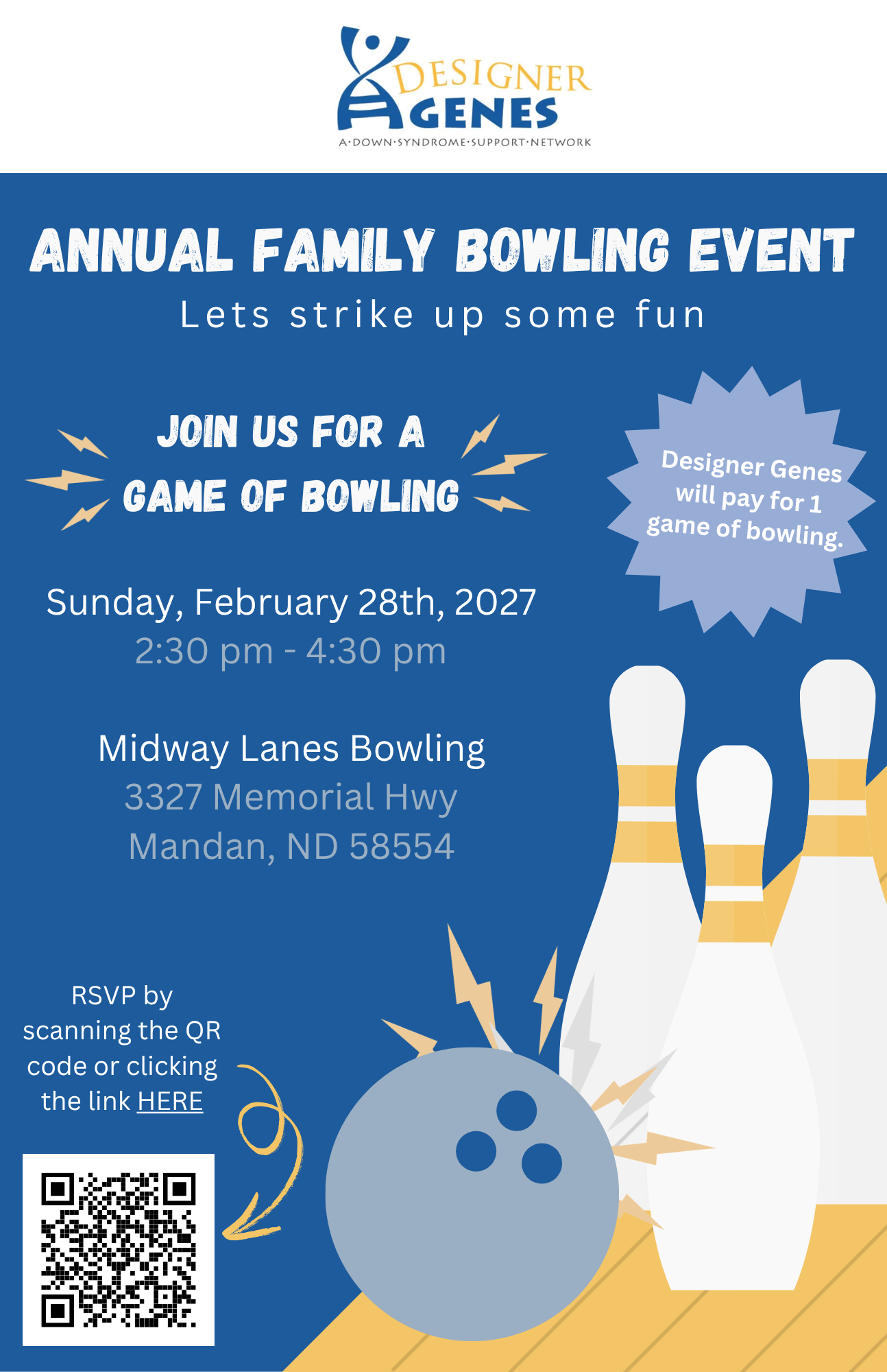 Annual Family Bowling Event