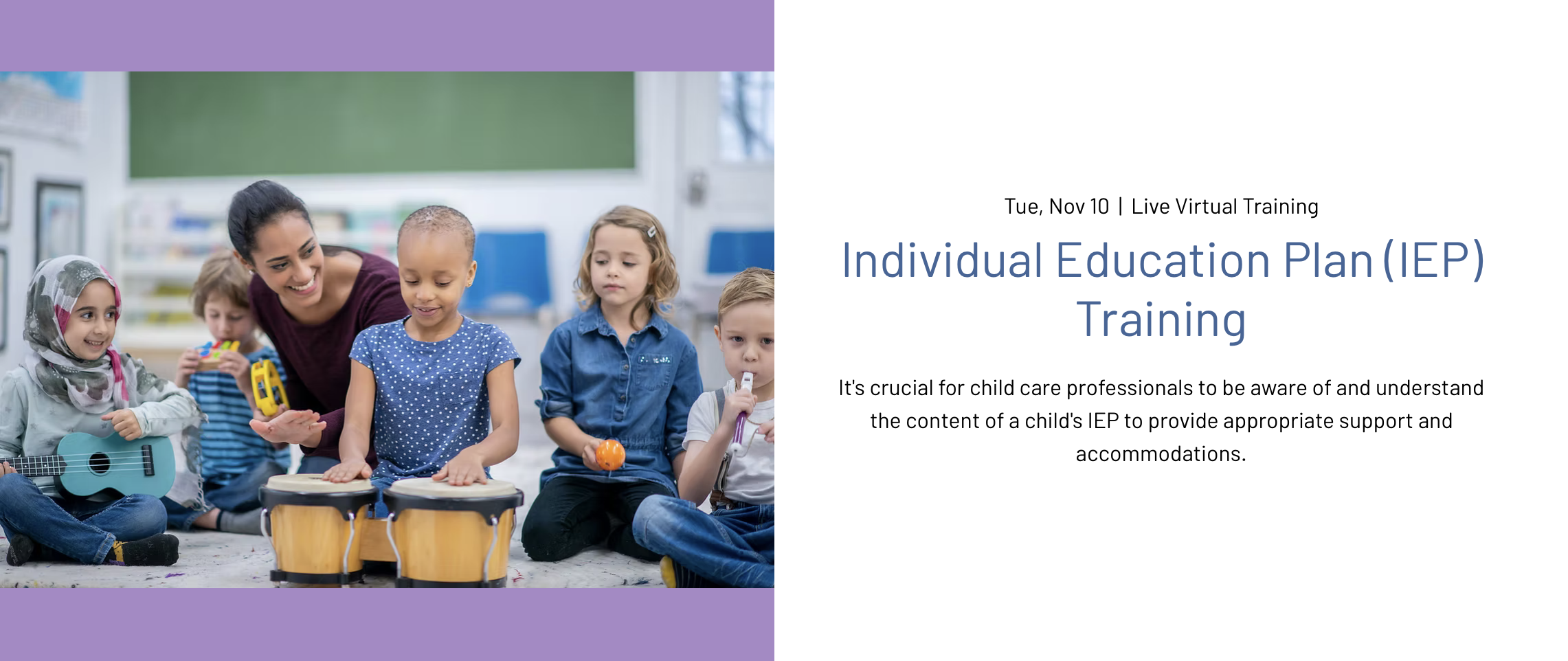 USpire ND Individual Education Plan (IEP) Training