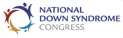 National Down Syndrome Congress logo with a stylized circular emblem and text