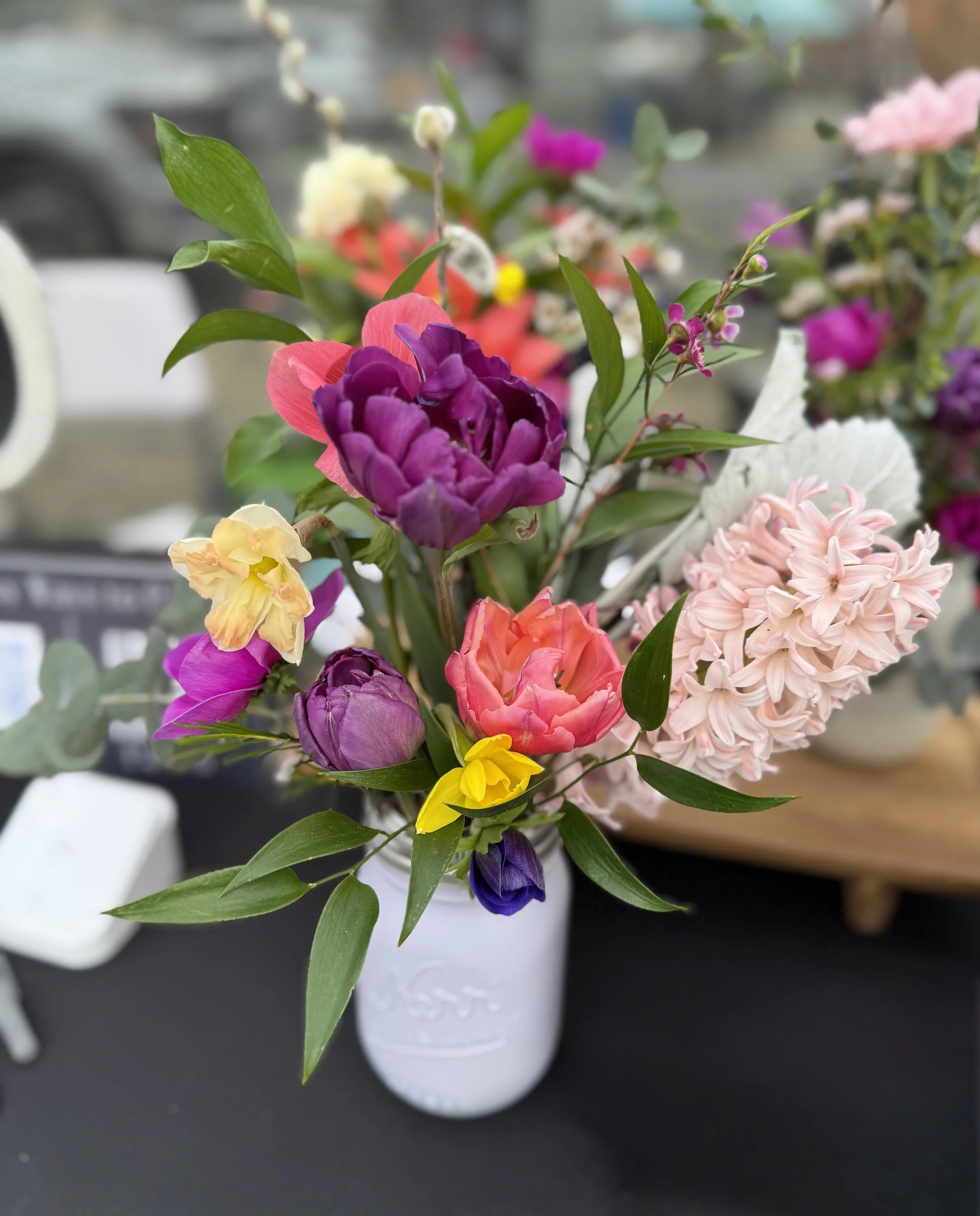 Mason Jar Arrangement