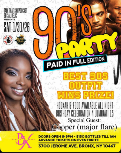 90’s Party – “Paid in Full Edition”