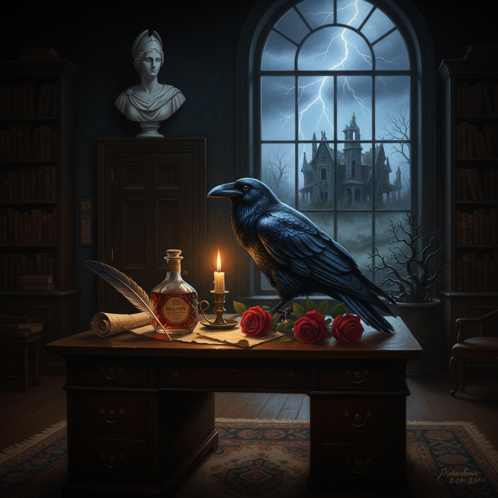 The Raven’s Shadow: Examining the "Grief-Horror" of Edgar Allan Poe