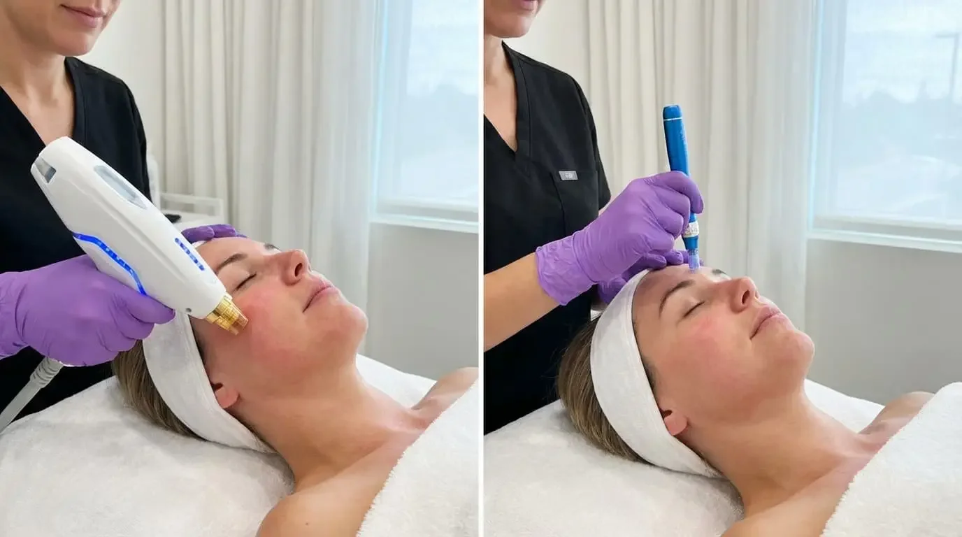RF Microneedling vs Traditional Microneedling: Recovery Differences Explained
