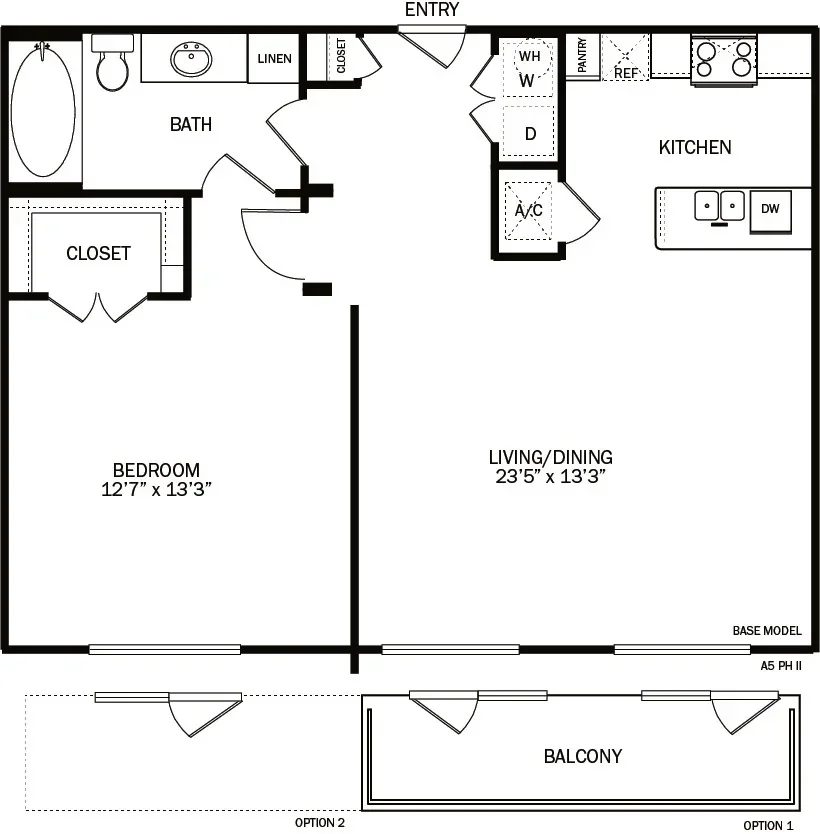 floor plan of apartment