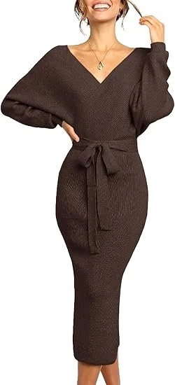 Long Maxi Sweater Dresses