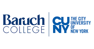 Logo of Baruch College, City University of New York.
