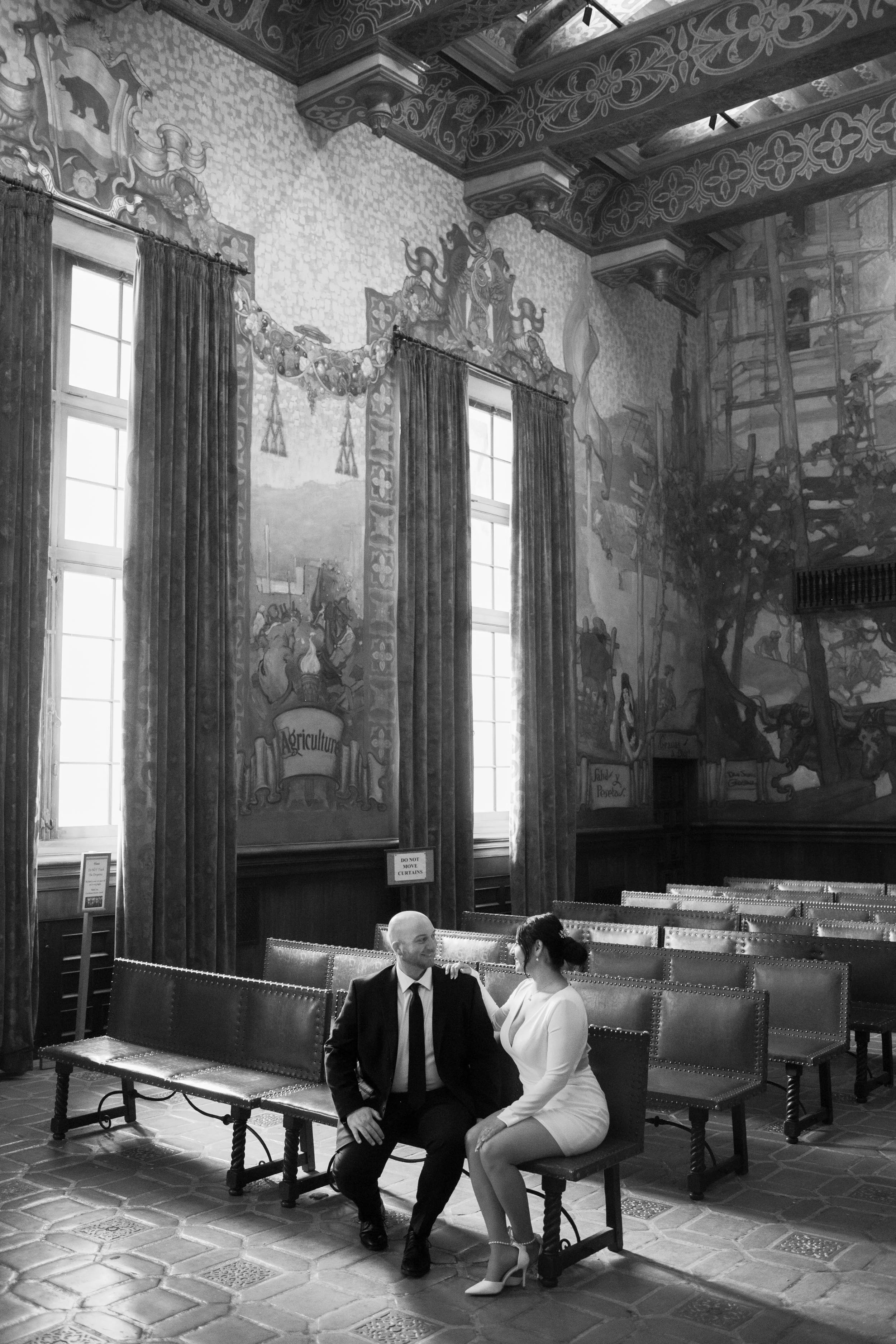 A Timeless Santa Barbara Courthouse Elopement | Jacki &amp; Tyler
